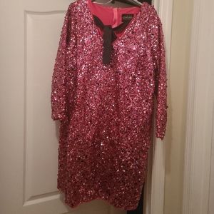 NOIR Eloquii size 18 sequin dress, NWT
